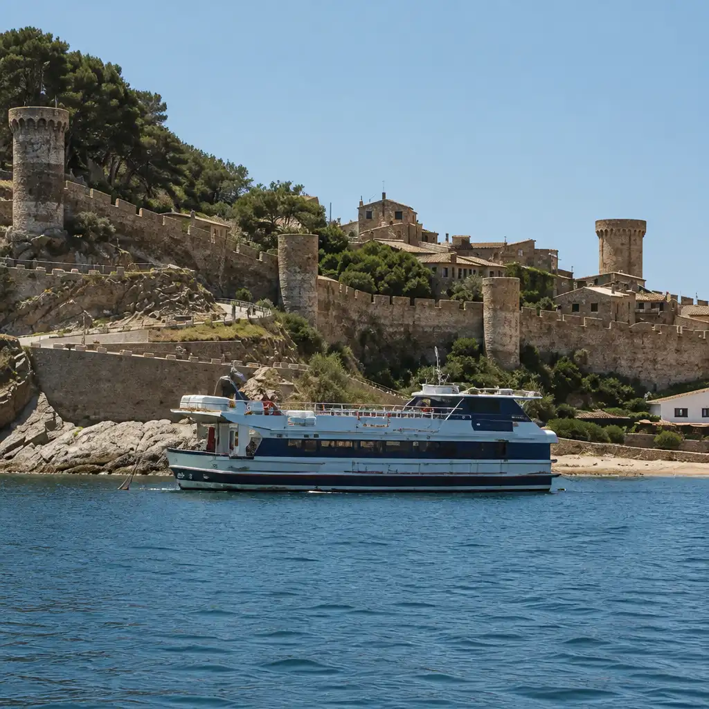 Lloret de Mar: Roundtrip Boat from Tossa de Mar