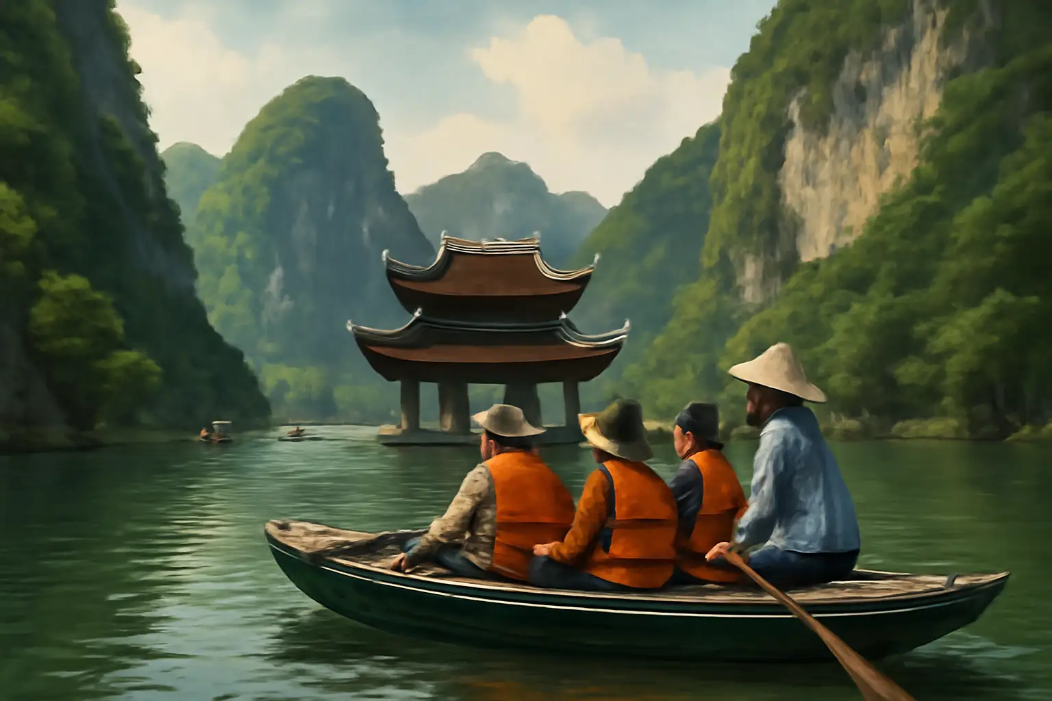 Hoa Lu, Trang An & Mua Cave: Guided Day Tour from Hanoi + Lunch