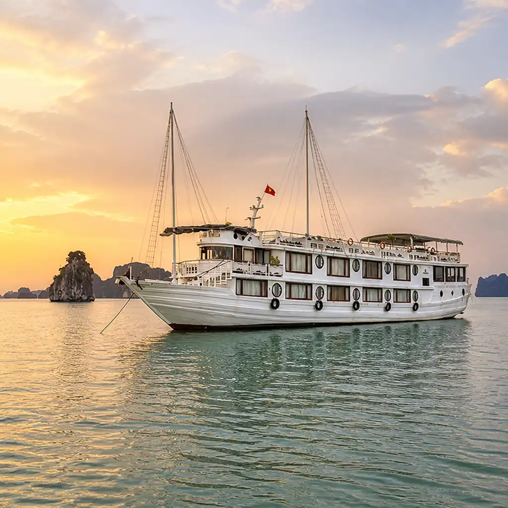 Ha Long Bay: 2D1N Boat Cruise + Meals + Sung Sot & Ti Top + Optional Transfer