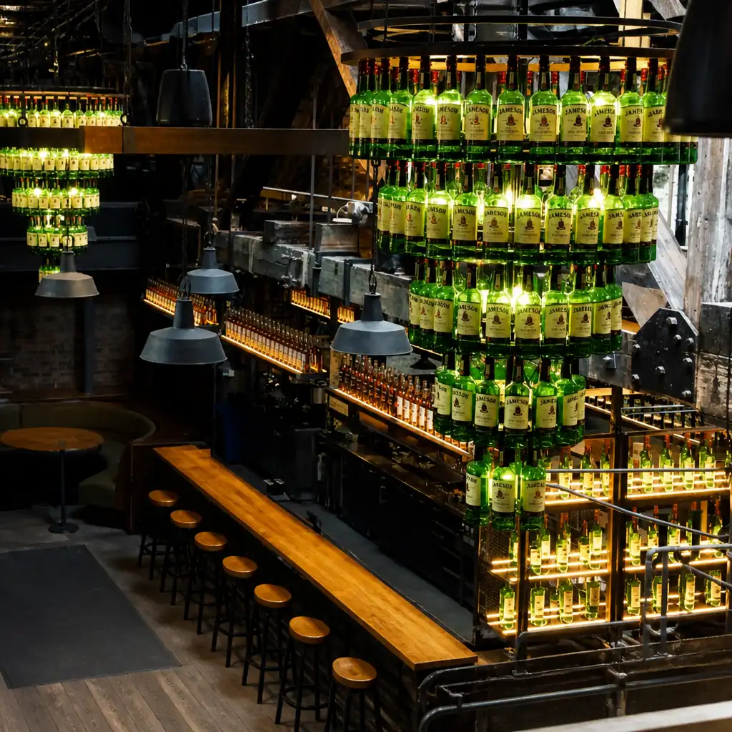 Jameson Distillery Bow St.: Guided Tour in German + Whiskey Tasting