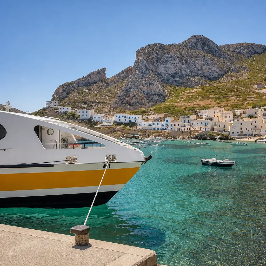 Aeolian Islands: One-Way Ferry from Filicudi to Milazzo