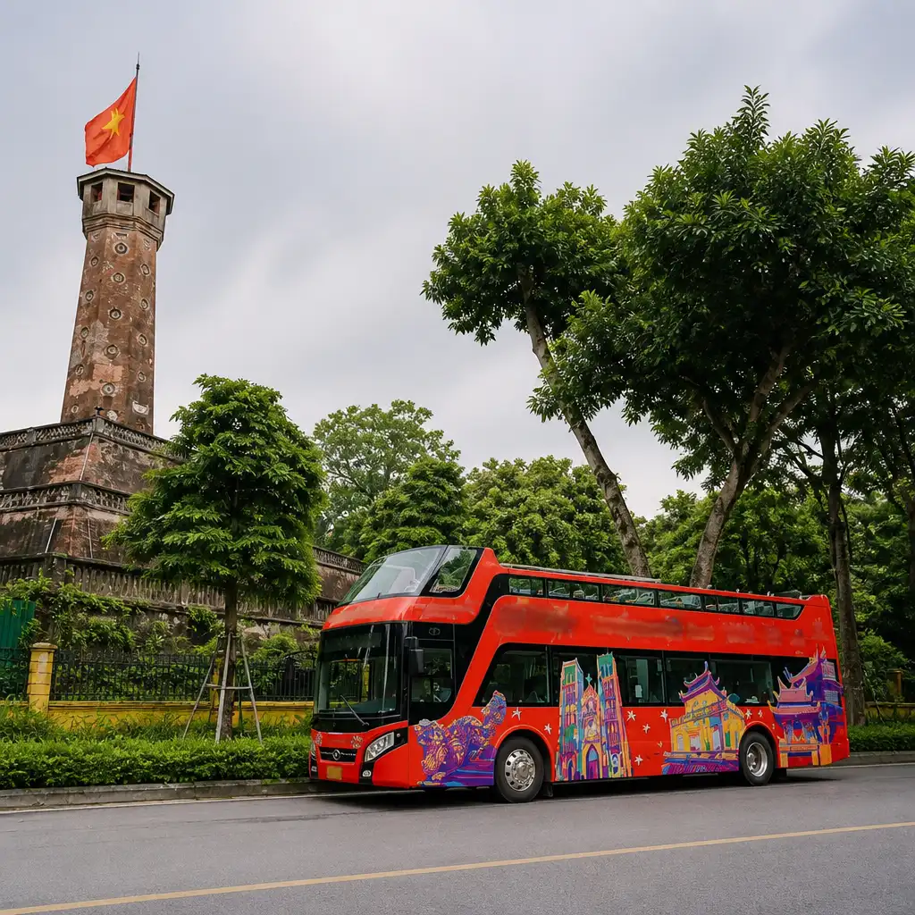 City Sightseeing Hanoi: 24 or 48-Hr Hop-on Hop-off Bus Tour