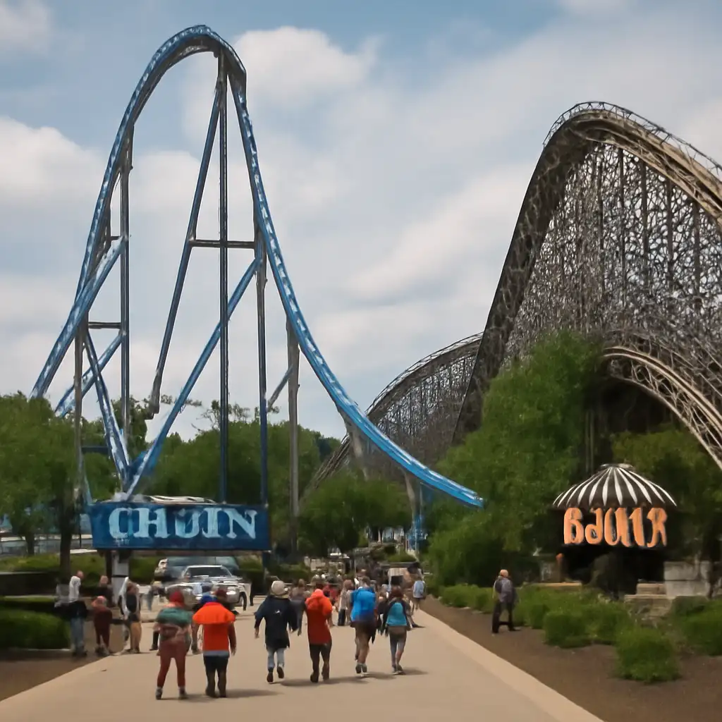 Kings Island: Ticket voor 1 dag