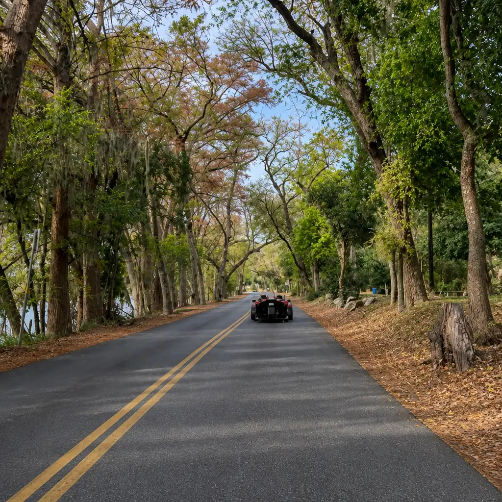 San Antonio: Gruene & River Road Polaris Slingshot Self-Guided Tour