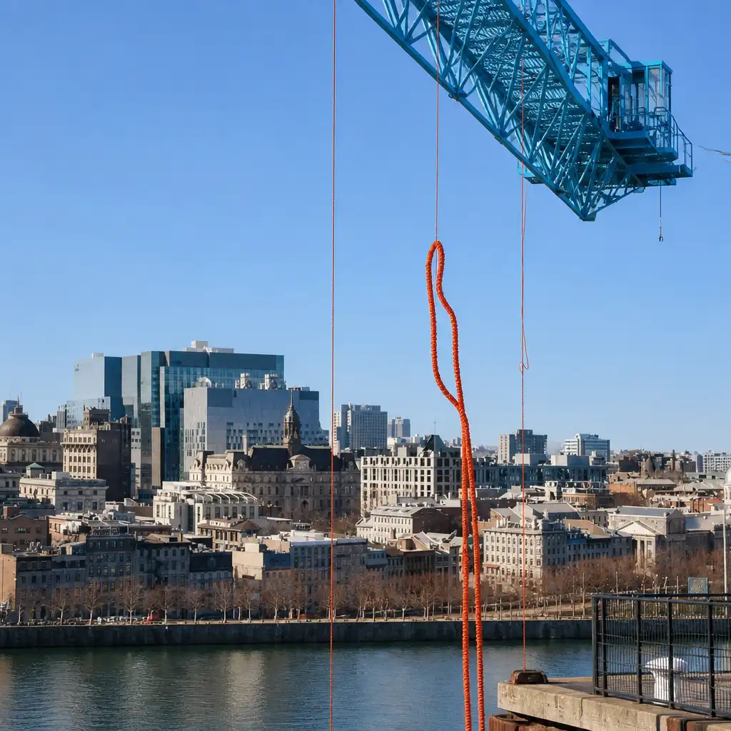 Old Port of Montreal: Bungee Jumping Experience