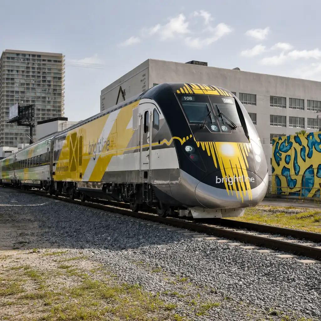 Miami Central: One-way Brightline Train from Orlando International Airport