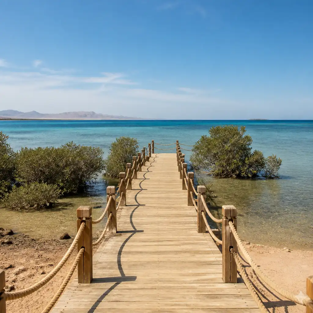 Ras Mohammed National Park: Guided Tour + Bus Transfer from Sharm El-Sheikh