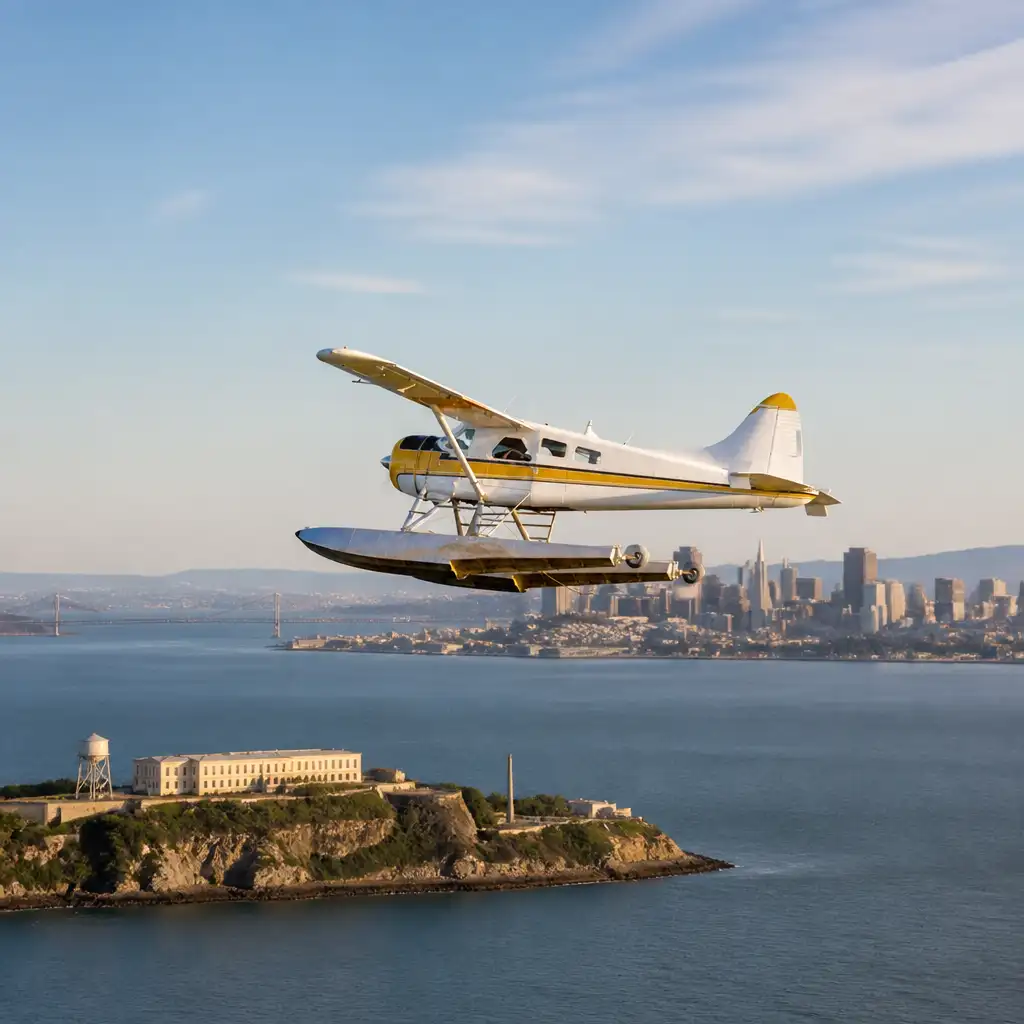 San Francisco: Golden Gate by Seaplane