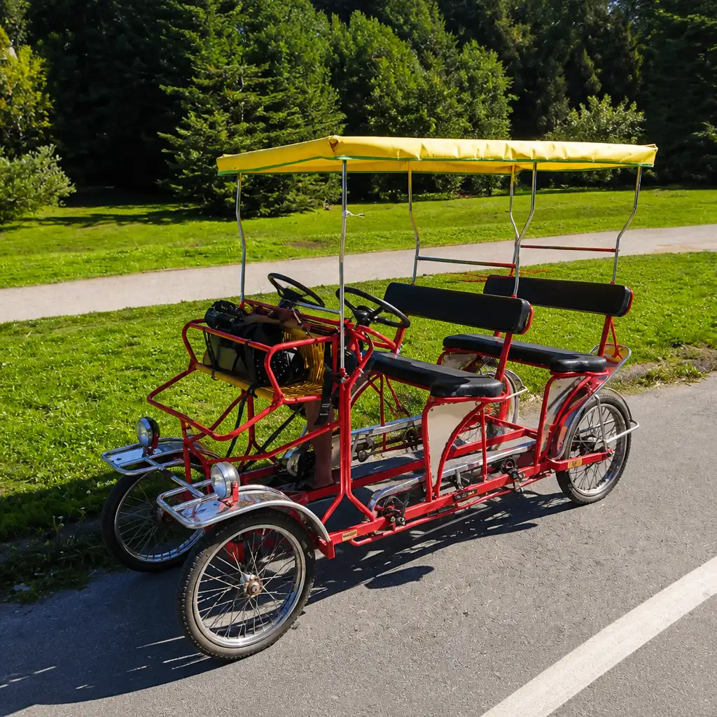 San Francisco: Surrey Bike Rental in Golden Gate Park