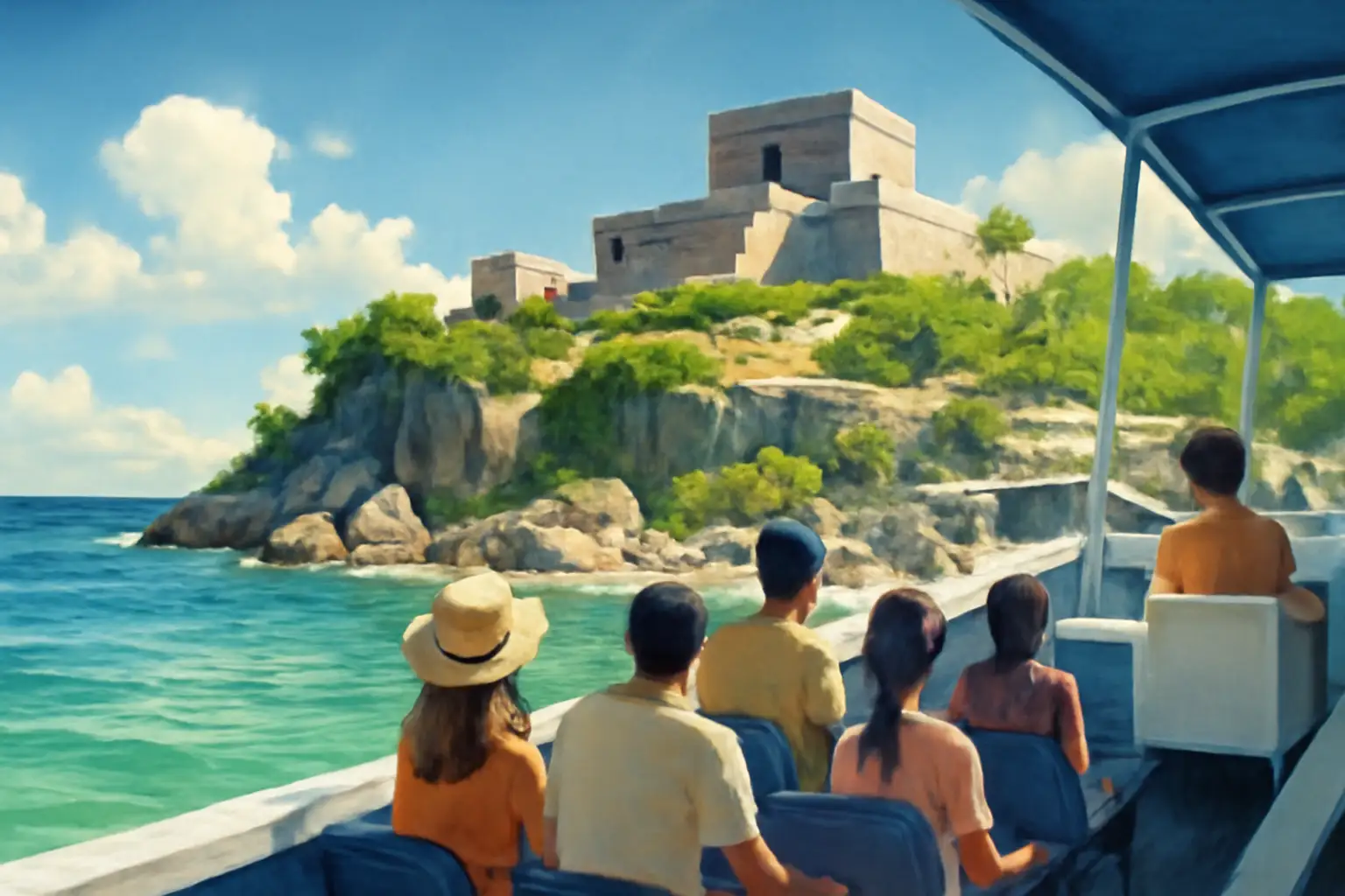 Mayan Ruins of Tulum: Fast Track Ticket