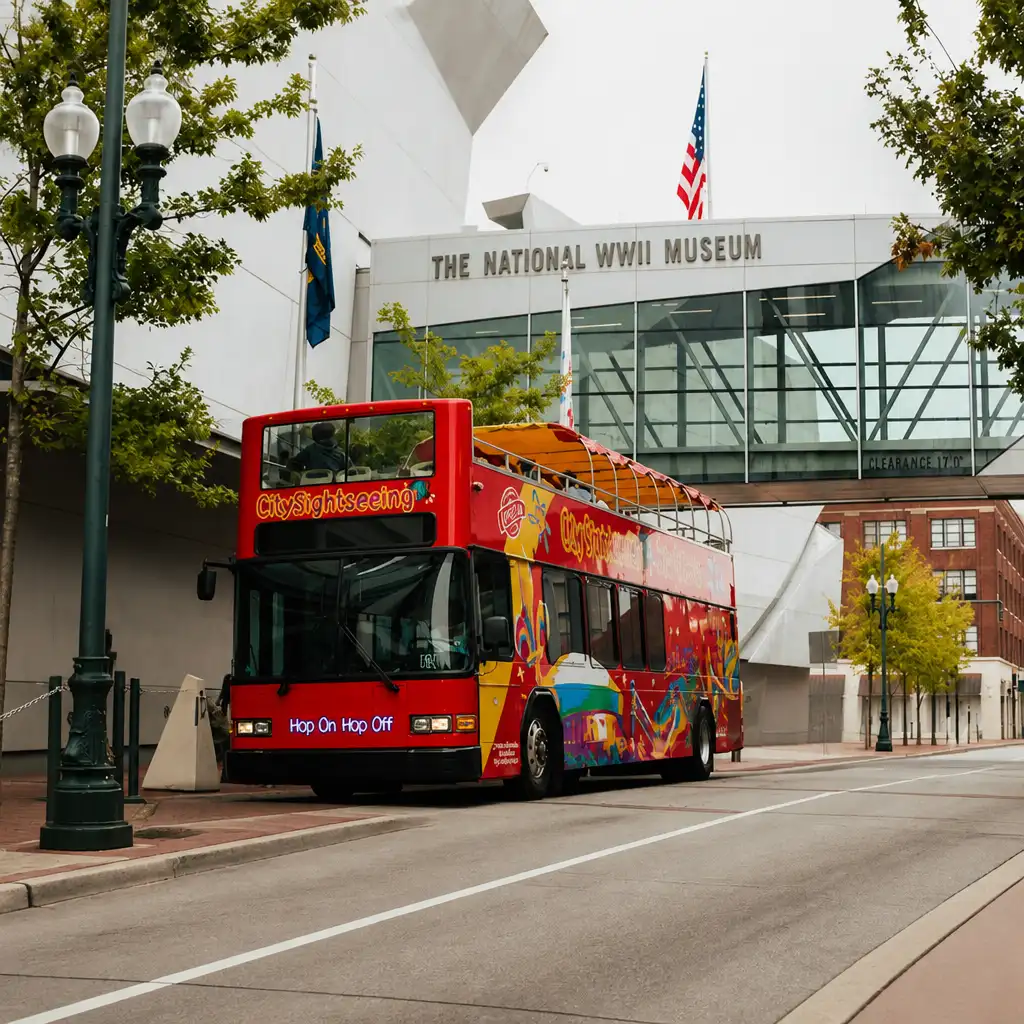 City Sightseeing New Orleans: 1-Day Hop-on Hop-off Bus Tour