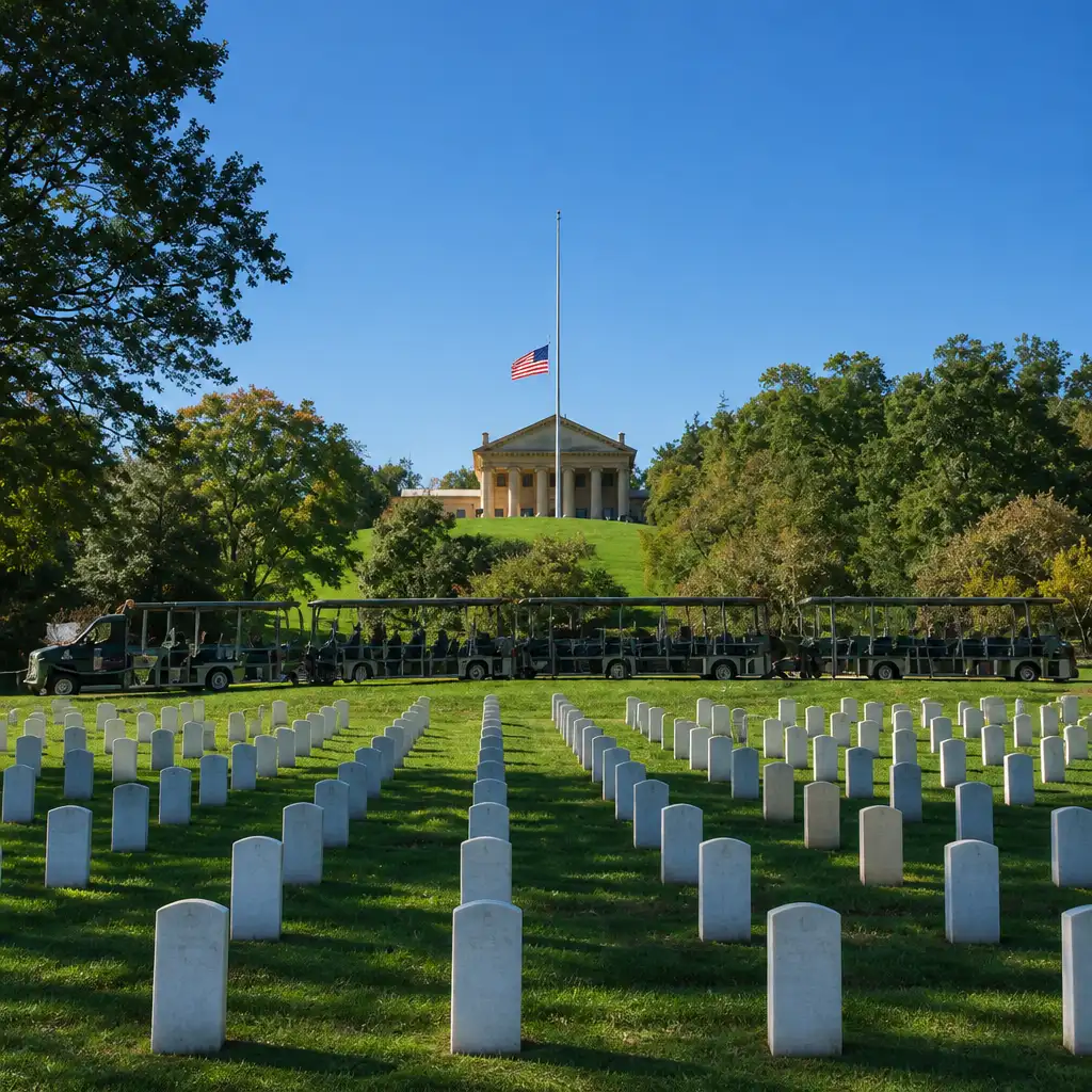 Arlington National Cemetery: Hop-on hop-off tramtour