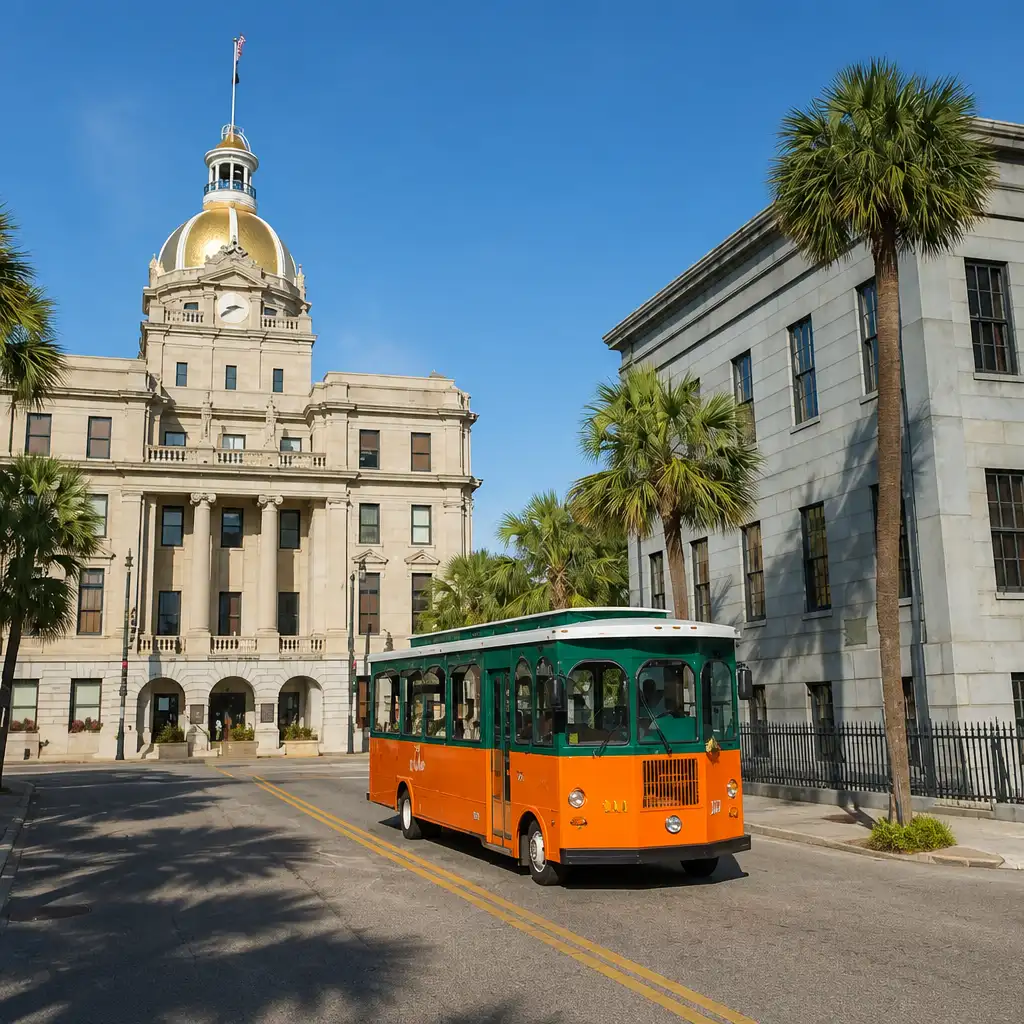 Savannah: Hop-on Hop-off Old Town Trolley