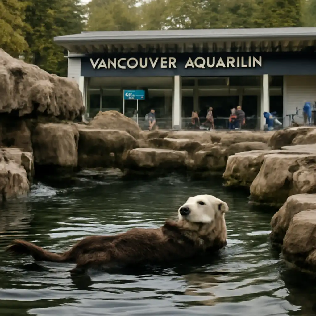 Zwiedzanie Vancouver Aquarium w Vancouver