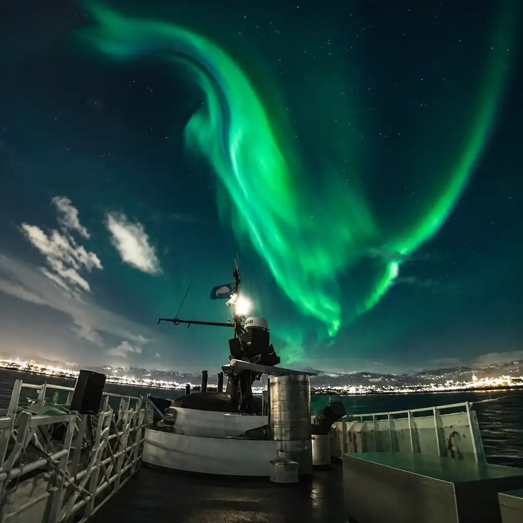 Northern Lights: 2-Hr Boat Tour + Alternative Plan
