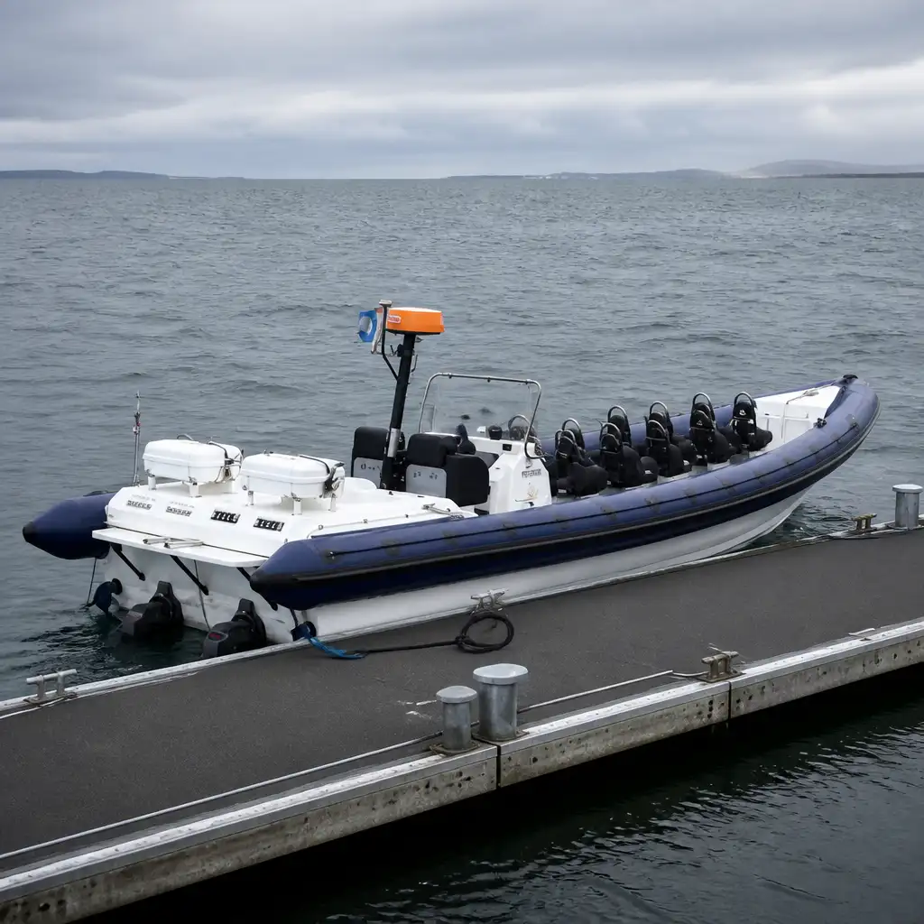 Whale Watching: Whales of Iceland Entry + RIB Boat Tour from Reykjavik