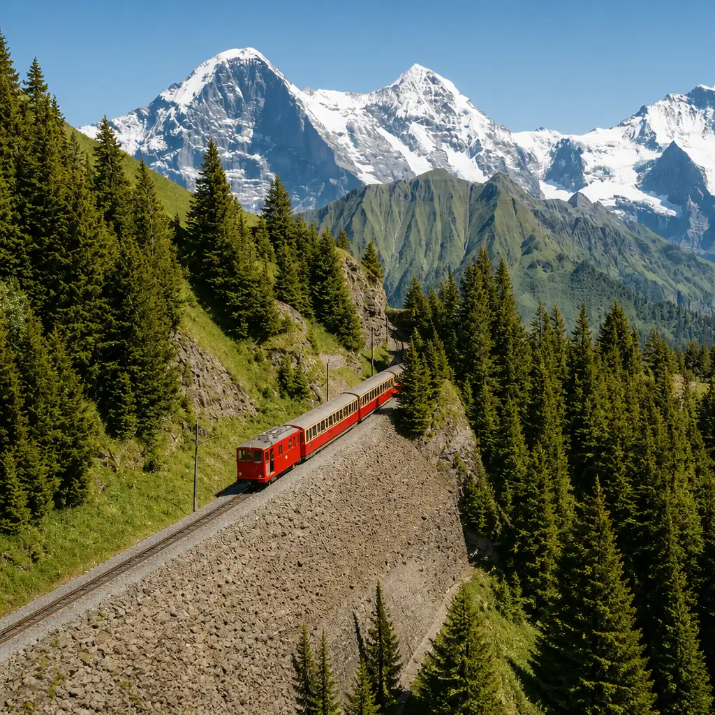 Schynige Platte: Roundtrip Rack Railroad From Wilderswil