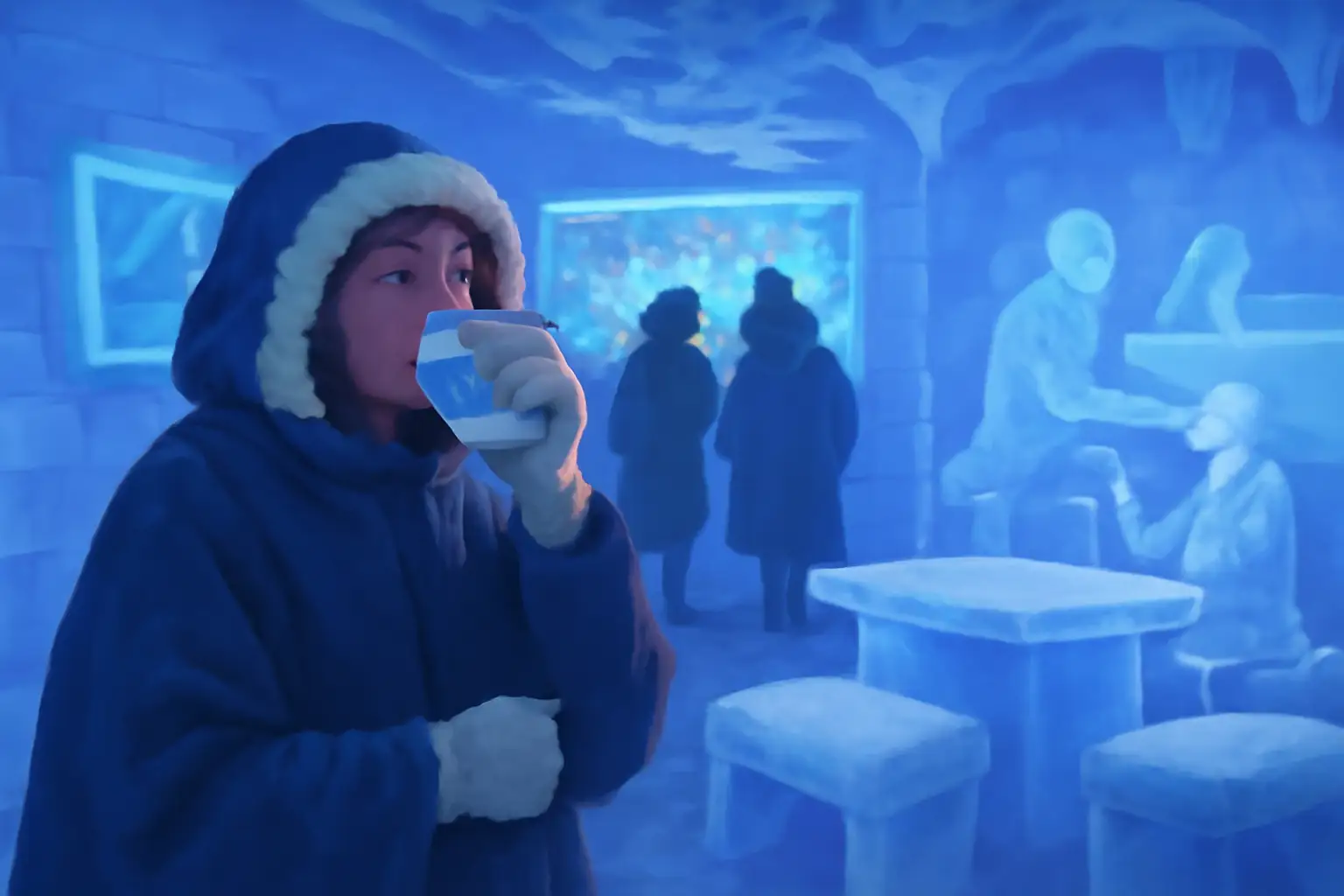 Magic Ice Bar Bergen: Entry Ticket