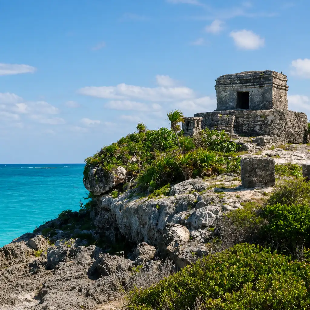 Maya Ruins of Tulum, Mariposa & Chen Ha Cenote: Guided Tour, Entry + Transport