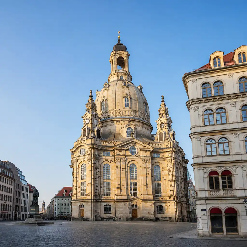 Dresden Old Town, Frauenkirche (Interior) & Zwinger: Guided Tour