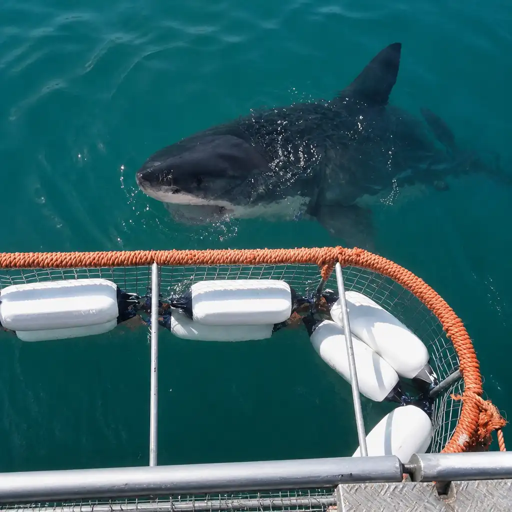 Haaienkooi Duiken en bekijken in False Bay