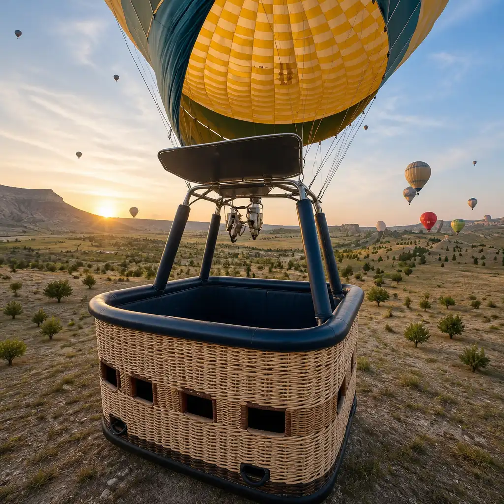 Ballonreis in Cappadocië met champagne en ontbijt