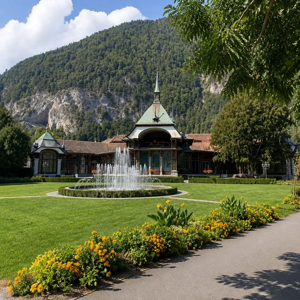 Interlaken : Zelfstandige stadswandeling & speurtocht