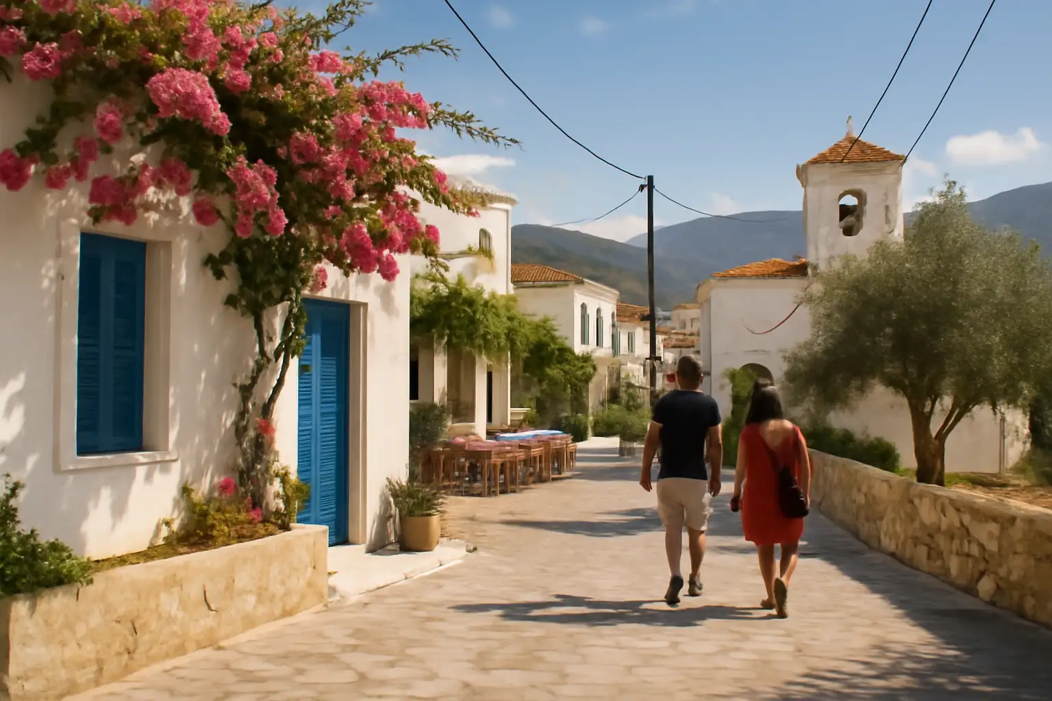 Rustige sfeer in Analypsi op Kreta met accommodaties langs de kust