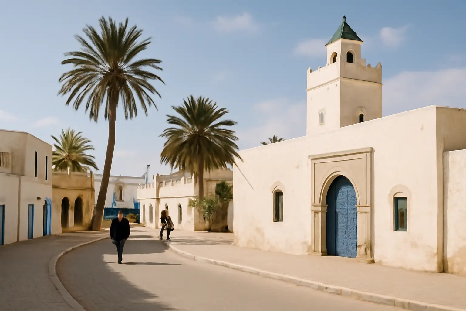 Midoun op Djerba met strand en resorts in de omgeving