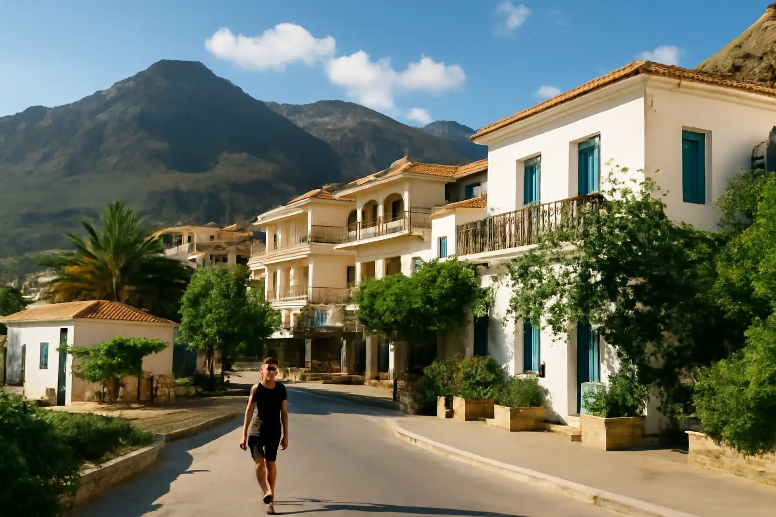 Kustplaats Plakias op Kreta met een rustig strand en verblijven dichtbij zee