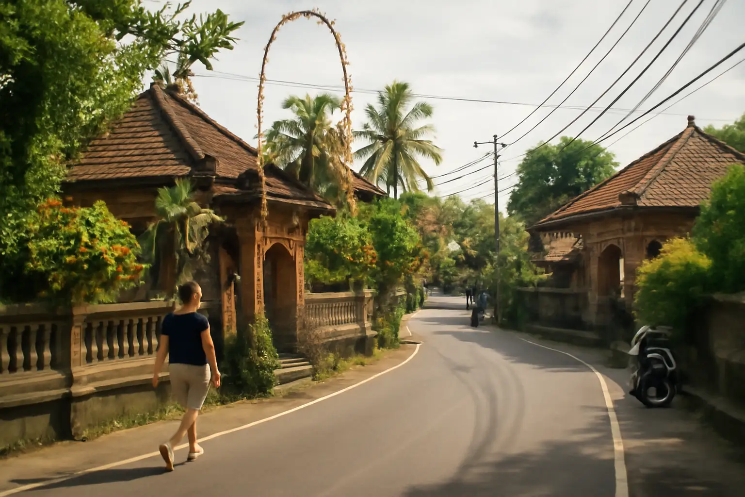 Rustige kustsfeer in Sanur op Bali
